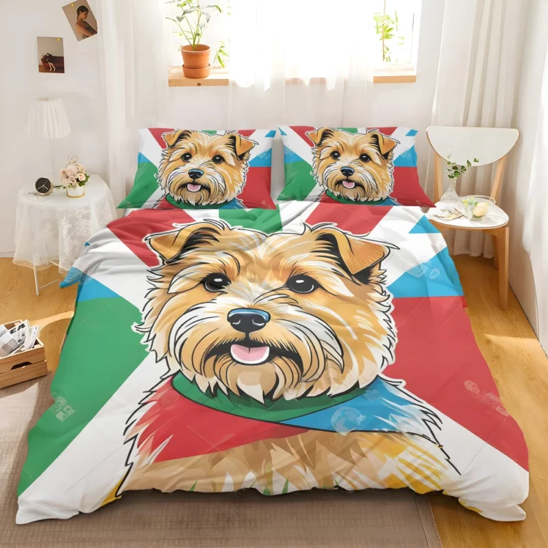 Norfolk Terrier Surprise Teen Birthday Joy Bedding Set 2