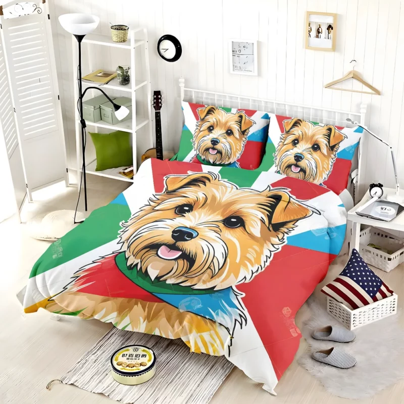 Norfolk Terrier Surprise Teen Birthday Joy Bedding Set