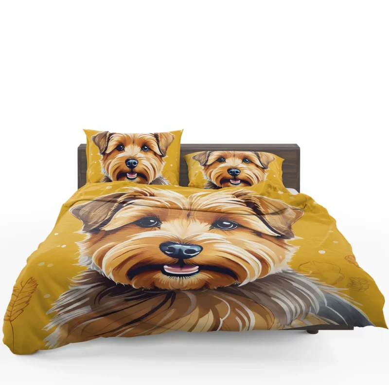 Norfolk Terrier Surprise Teen Joy Bedding Set 1