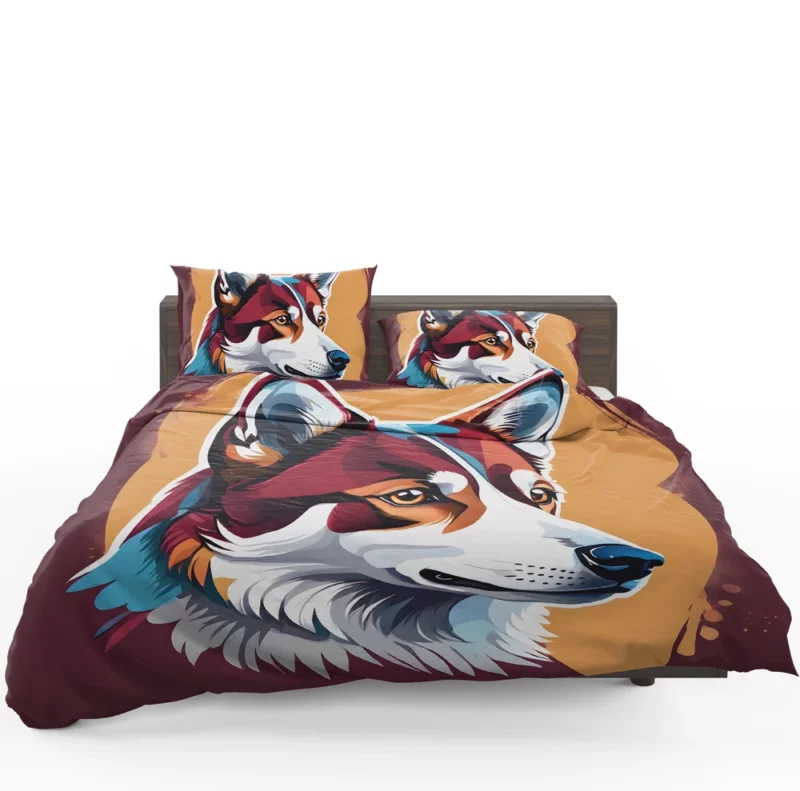 Norwegian Lundehund Delight Teen Dog Joy Bedding Set 1