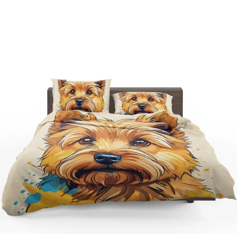 Norwich Terrier Delight Teen Dog Joy Bedding Set 1