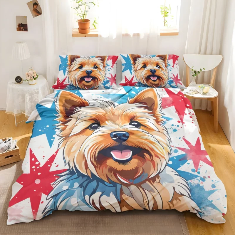 Norwich Terrier Surprise Gift Teen Birthday Joy Bedding Set 2