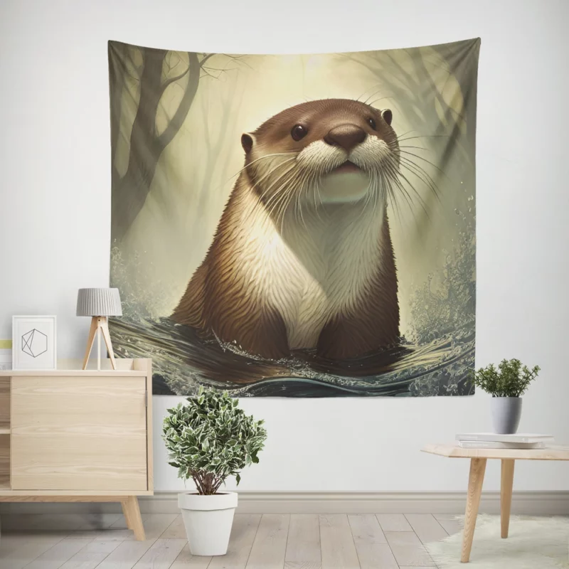 Ottar in the Forest Wall Tapestry