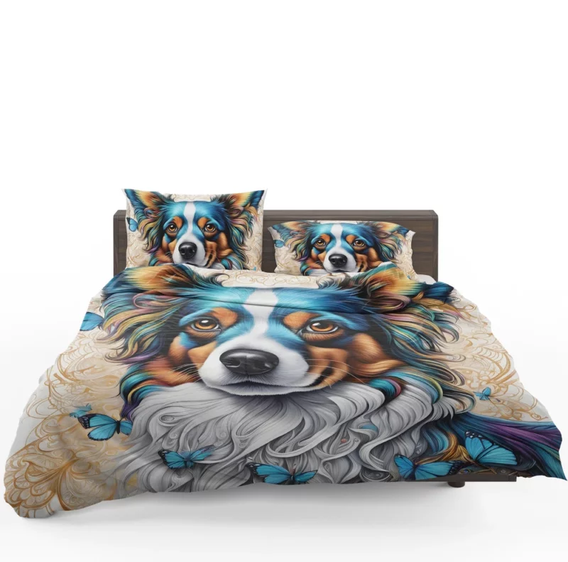 Papillon Dog Graceful Canine Companion Bedding Set 1