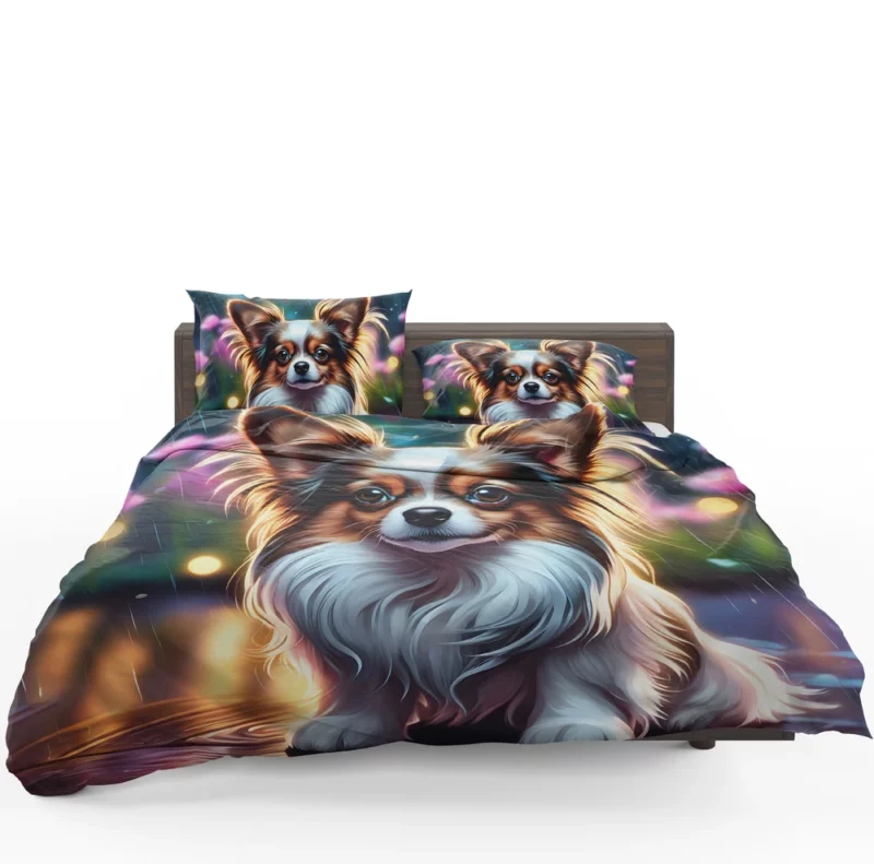 Papillon Pup Delightful Dog Companion Bedding Set 1