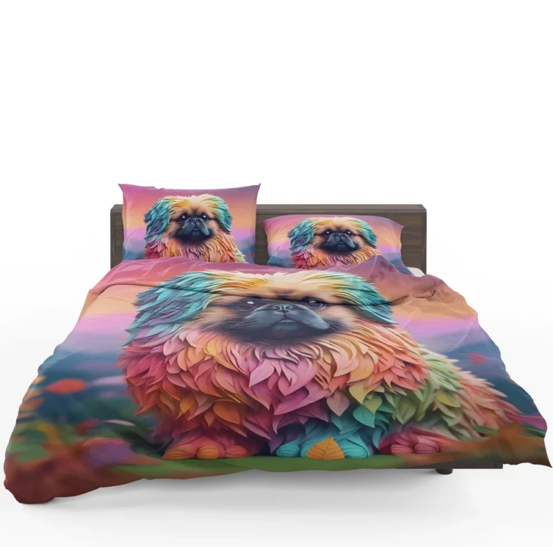 Pekingese Dog Imperial Fluff Companion Bedding Set 1