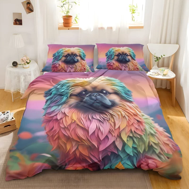 Pekingese Dog Imperial Fluff Companion Bedding Set 2