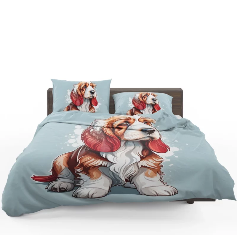 Petit Basset Griffon Vendeen Charm Delightful Dog Bedding Set 1