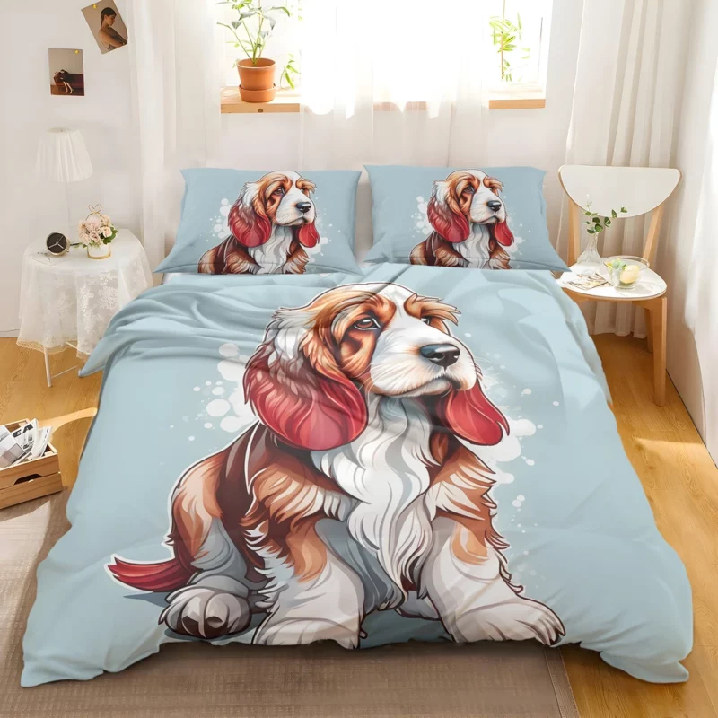 Petit Basset Griffon Vendeen Charm Delightful Dog Bedding Set 2