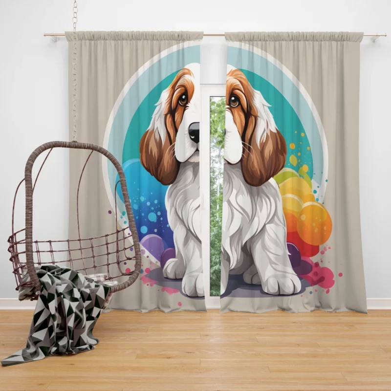 Petit Basset Griffon Vendeen Companion Curtain