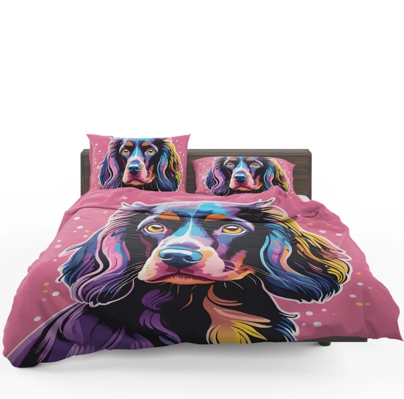 Playful Boykin Spaniel Dog Bedding Set 1