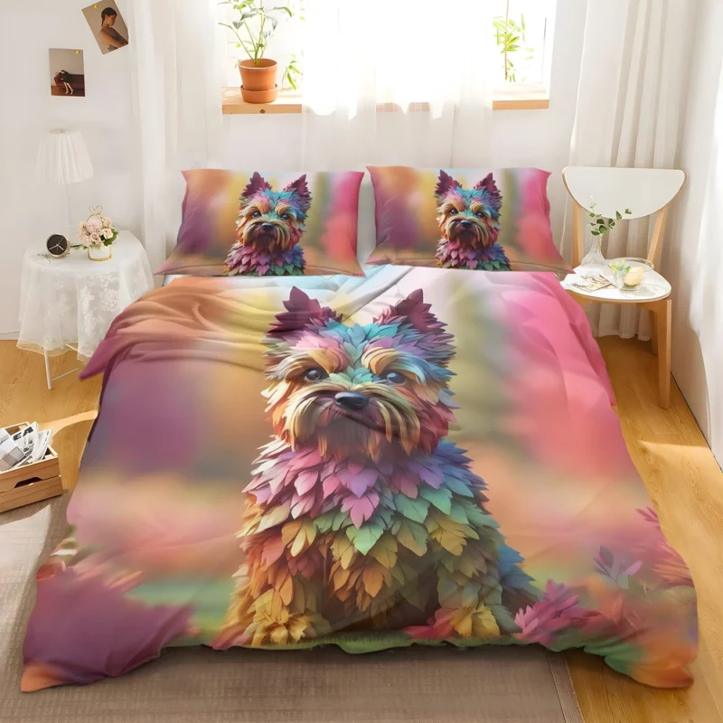 Playful Cairn Terrier Dog Delight Bedding Set 2