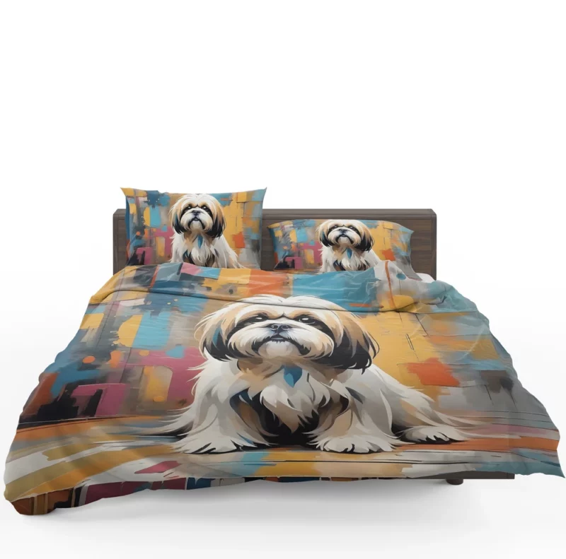 Playful Charm Teen Lhasa Apso Joy Bedding Set 1