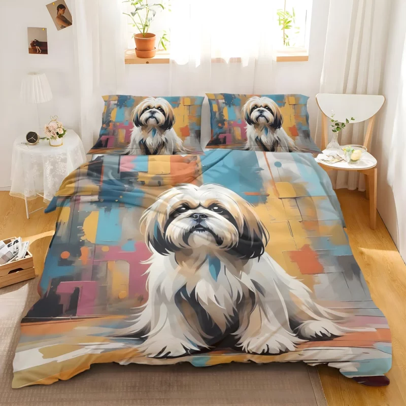 Playful Charm Teen Lhasa Apso Joy Bedding Set 2