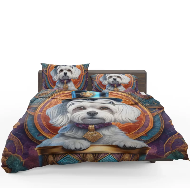 Playful Charm Teen Maltese Joy Bedding Set 1