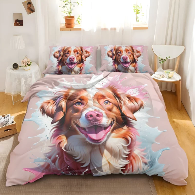 Playful Charm Teen Nova Scotia Duck Tolling Retriever Joy Bedding Set 2