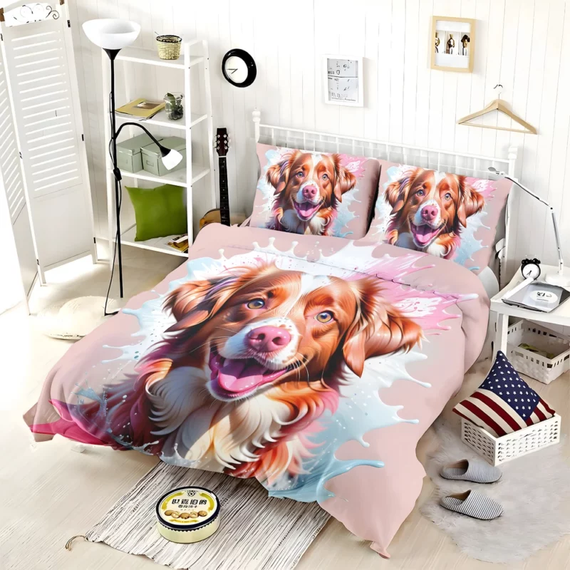 Playful Charm Teen Nova Scotia Duck Tolling Retriever Joy Bedding Set