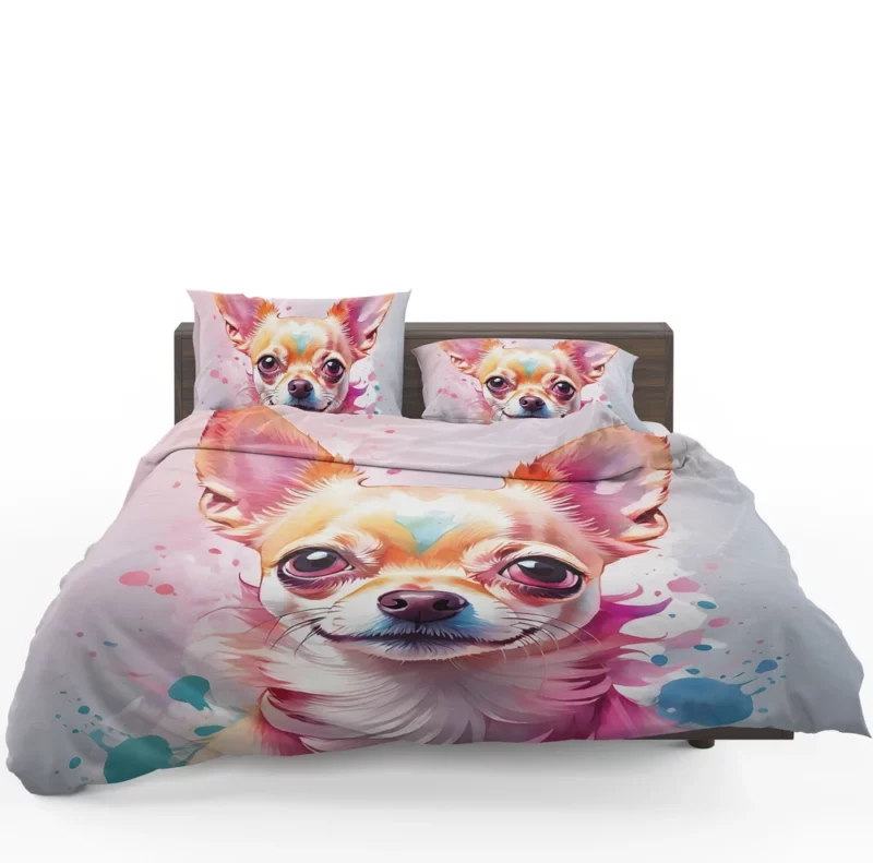 Playful Chihuahua Pal Teen Lively Sidekick Bedding Set 1