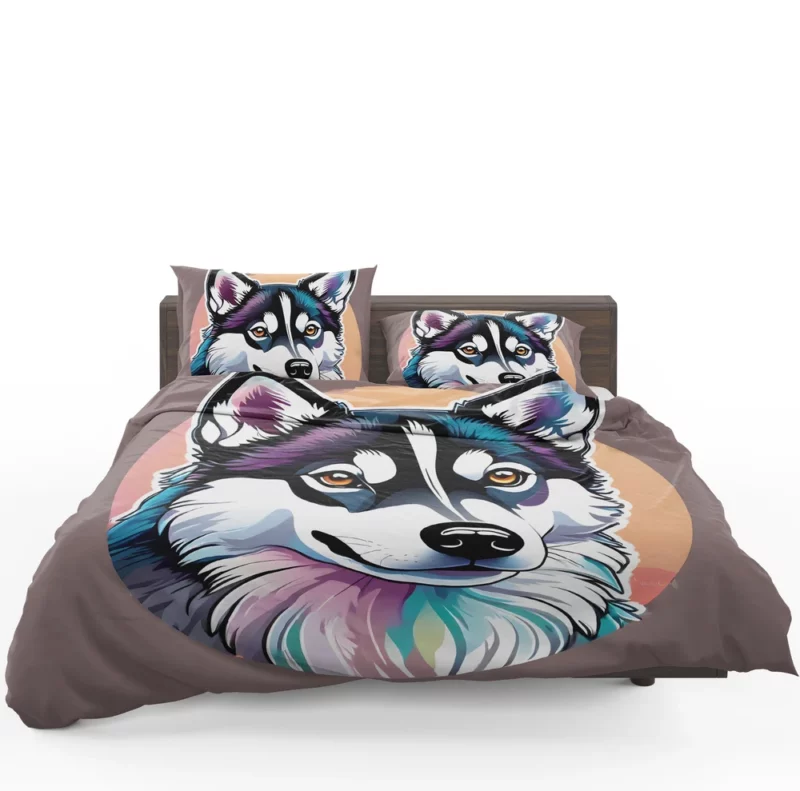 Playful Pint-sized Pal Alaskan Klee Dog Bedding Set 1