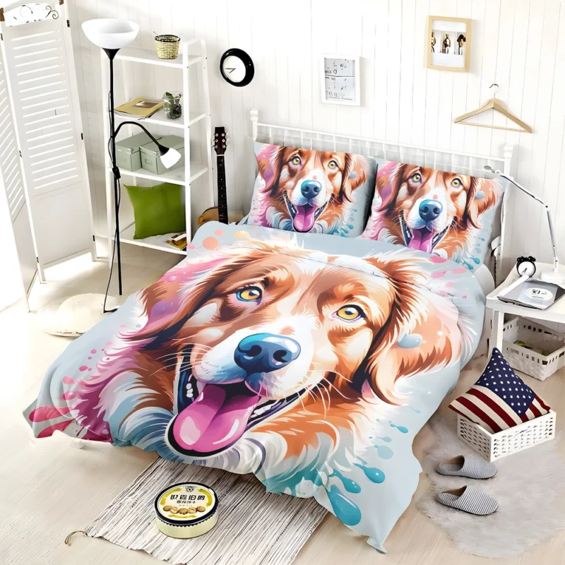 Playful Spirit Teen Nova Scotia Duck Tolling Retriever Joy Bedding Set