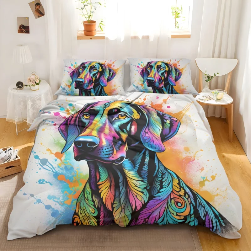 Plott Hound The Swift Hunter Bedding Set 2