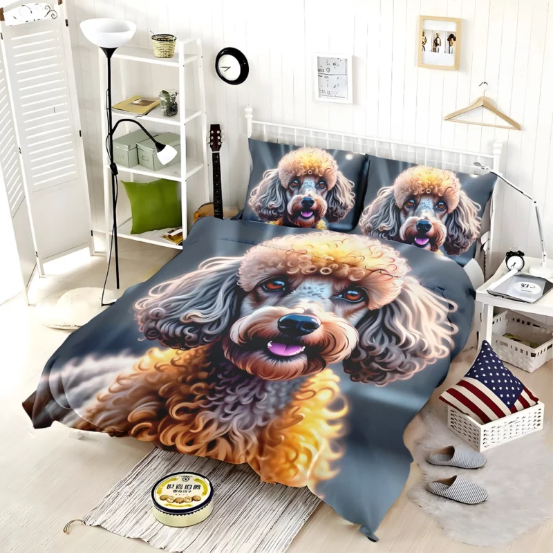 Poodle Pal Loyal Companion Dog Bedding Set