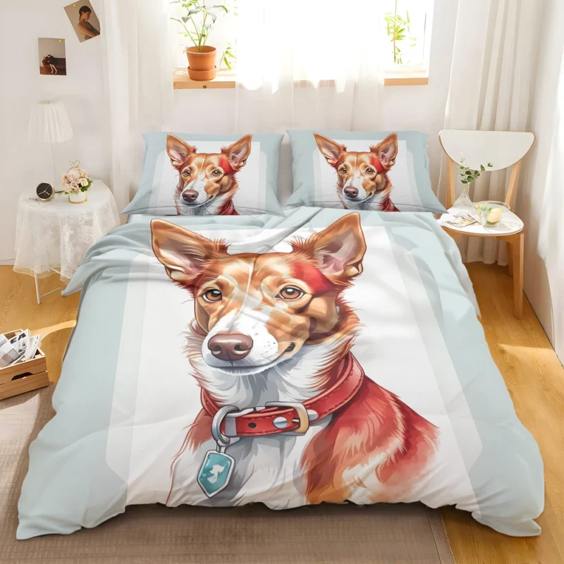 Portuguese Elegance Podengo Dog Bedding Set 2