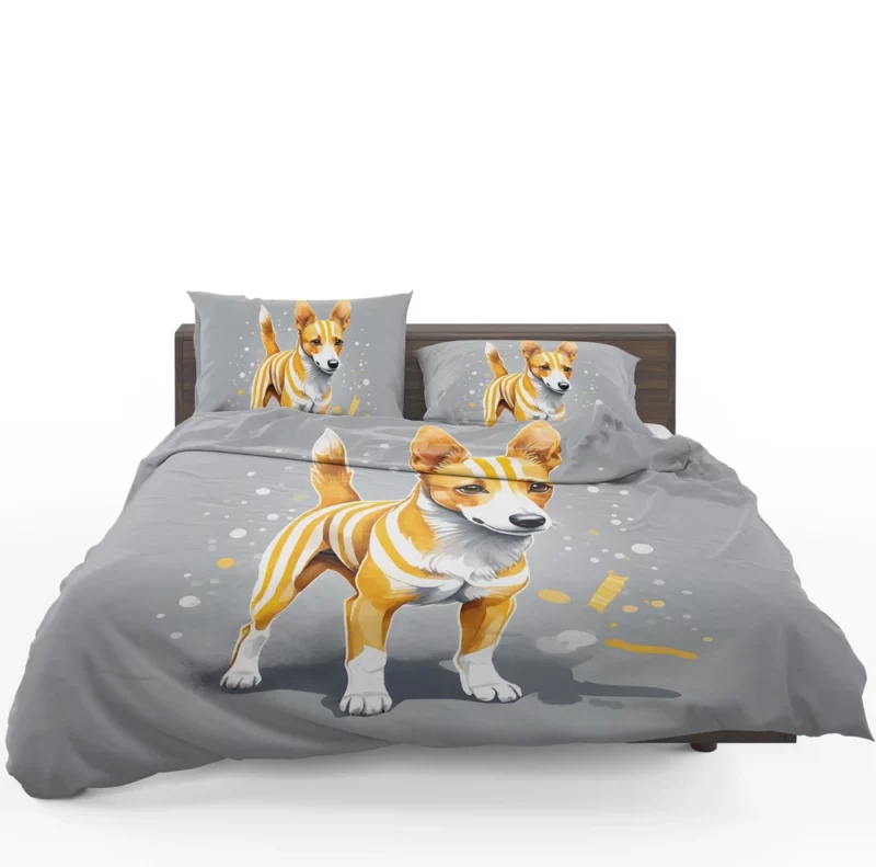 Portuguese Podengo Joy The Playful Dog Bedding Set 1