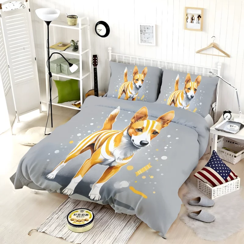 Portuguese Podengo Joy The Playful Dog Bedding Set