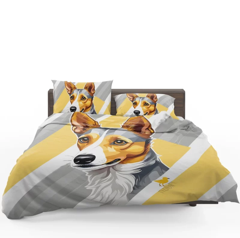 Portuguese Podengo Smart and Agile Bedding Set 1