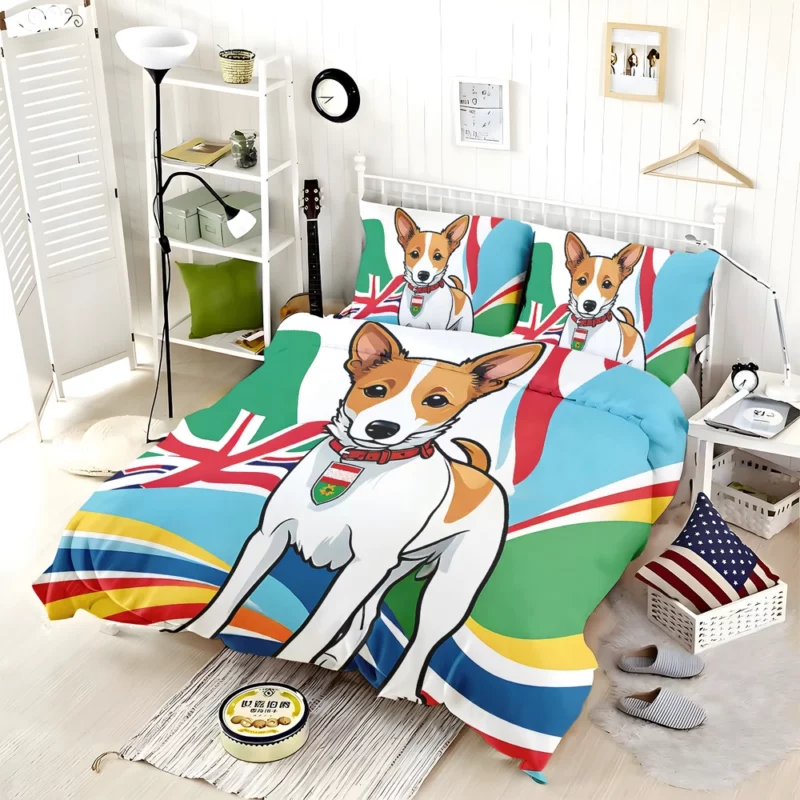 Portuguese Podengo Wonder Energetic Dog Breed Bedding Set