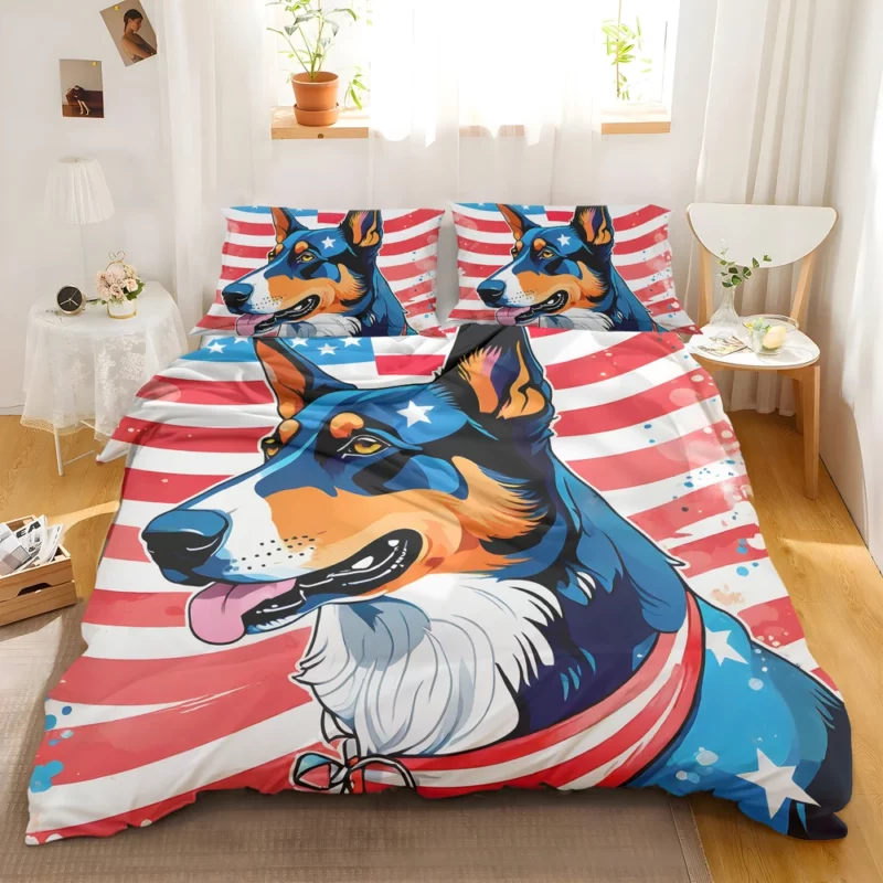 Powerful Beauceron Majesty Dog Guardian Bedding Set 2