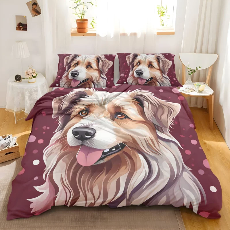 Pyrenean Shepherd Wonder Energetic Dog Breed Bedding Set 2