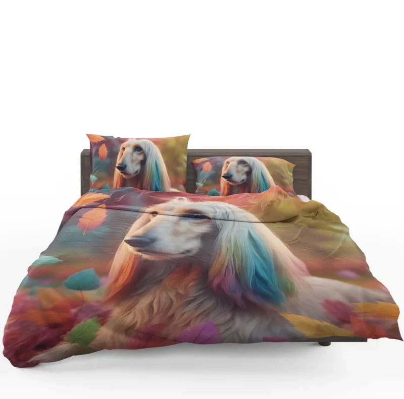 Regal Afghan Hound Dog Royalty Bedding Set 1