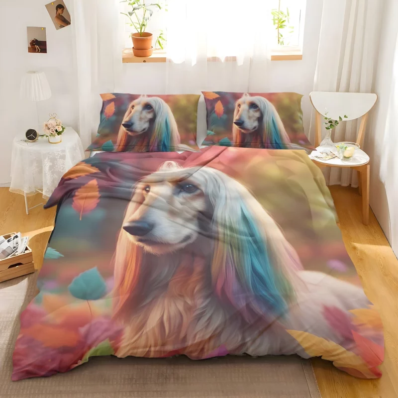 Regal Afghan Hound Dog Royalty Bedding Set 2