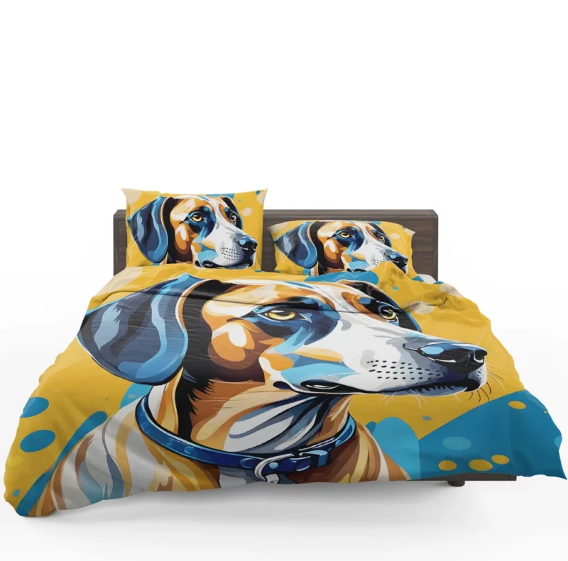 Regal Azawakh Majesty Dog Presence Bedding Set 1