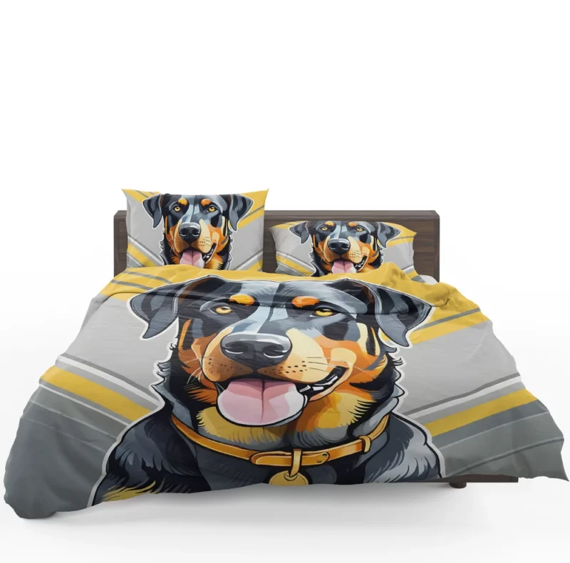 Regal Beauceron Majesty Dog Presence Bedding Set 1