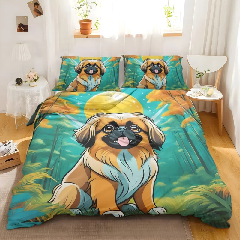 Regal Pekingese Tiny Canine Majesty Bedding Set 2