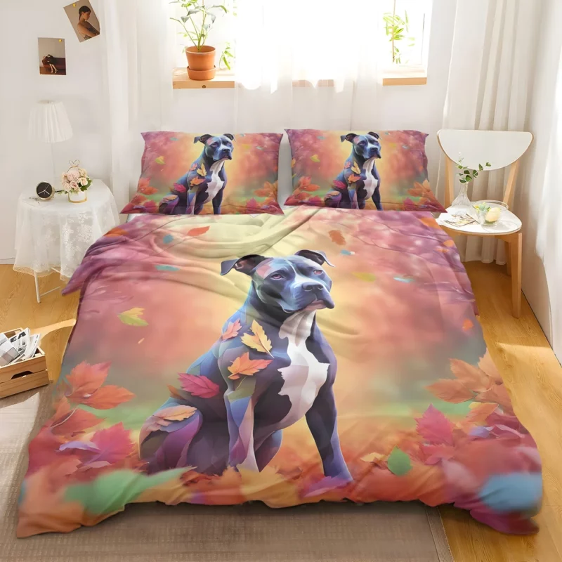Robust American Staffordshire Terrier Dog Bedding Set 2
