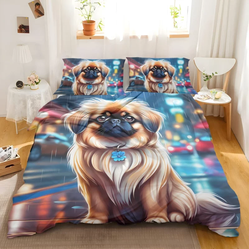 Royal Charm Pekingese Dog Breed Bedding Set 2