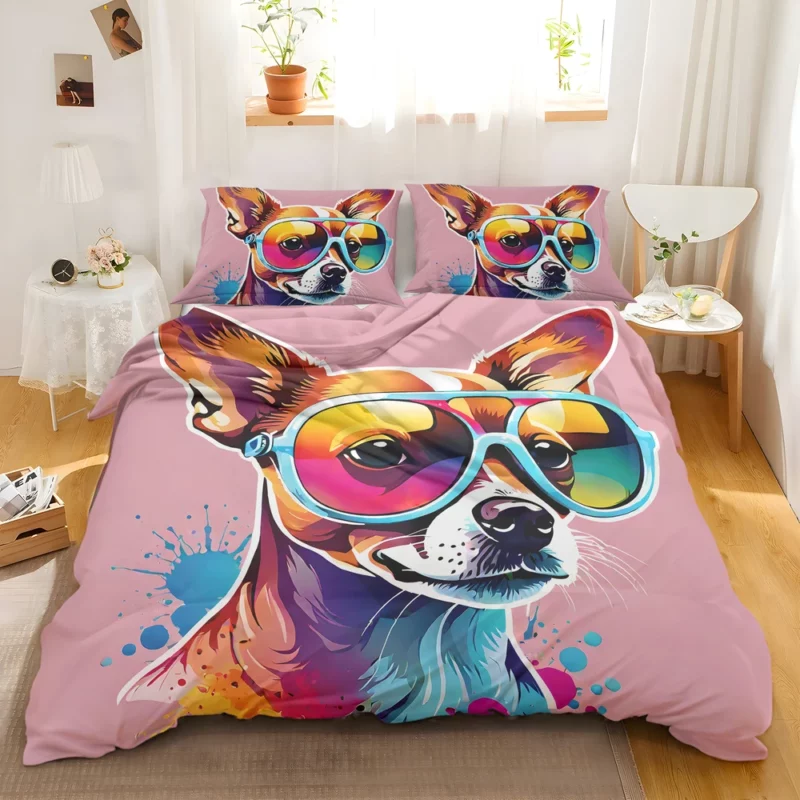 Russian Toy Terrier Lively Canine Companion Bedding Set 2