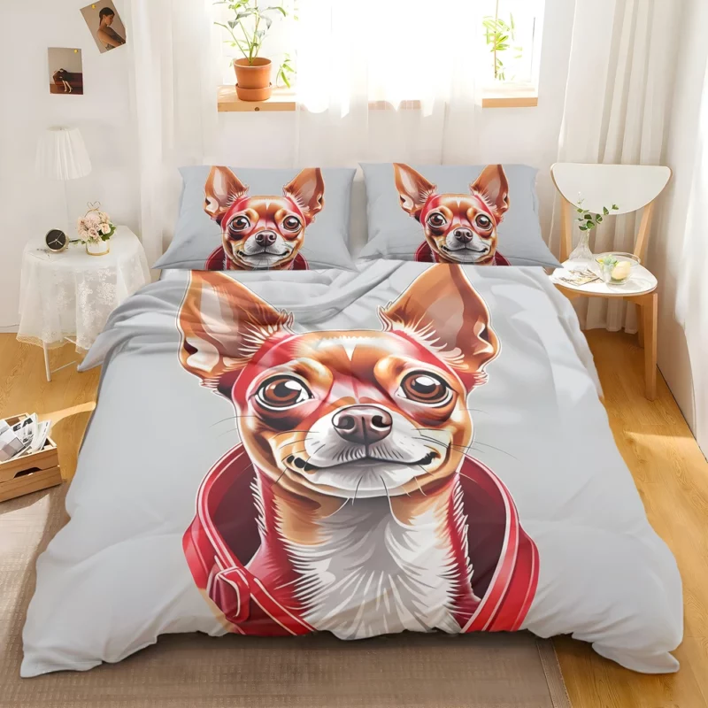 Russian Toy Terrier Pal Petite Canine Friend Bedding Set 2