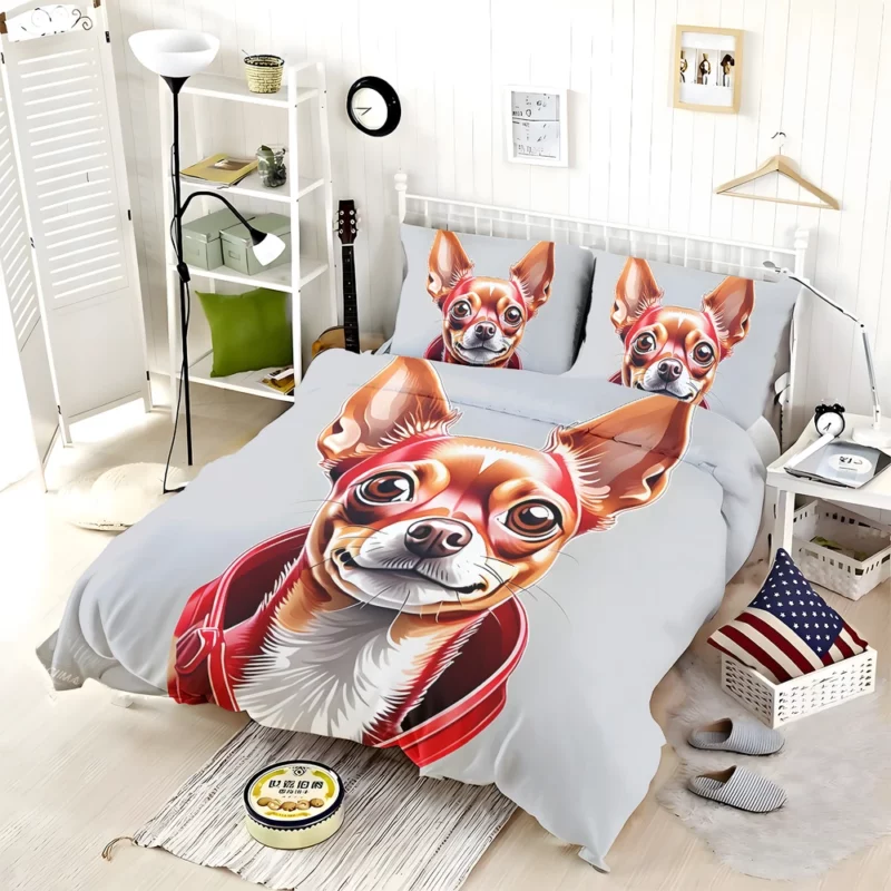 Russian Toy Terrier Pal Petite Canine Friend Bedding Set