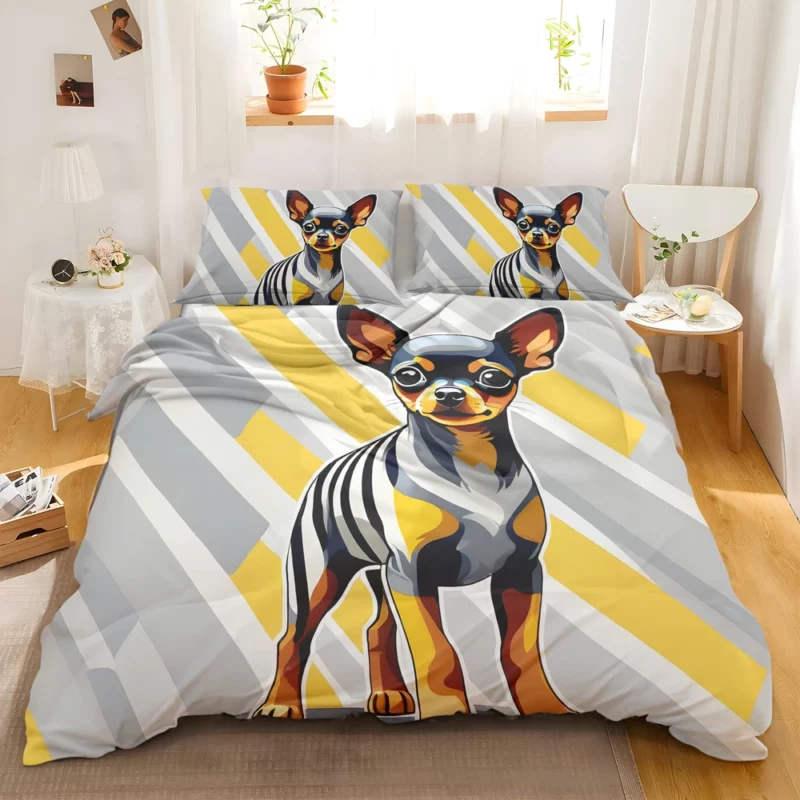 Russian Toy Terrier Perfection Petite Dog Bedding Set 2