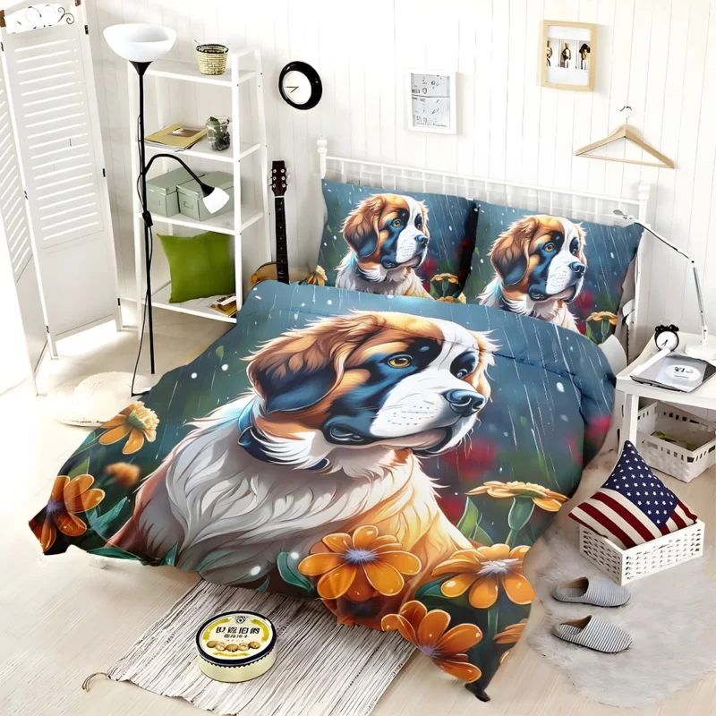 Saint Bernard Pal The Perfect Dog Bedding Set