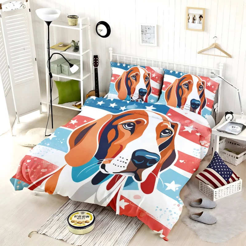 Scent Hound Perfection Redbone Coonhound Dog Bedding Set