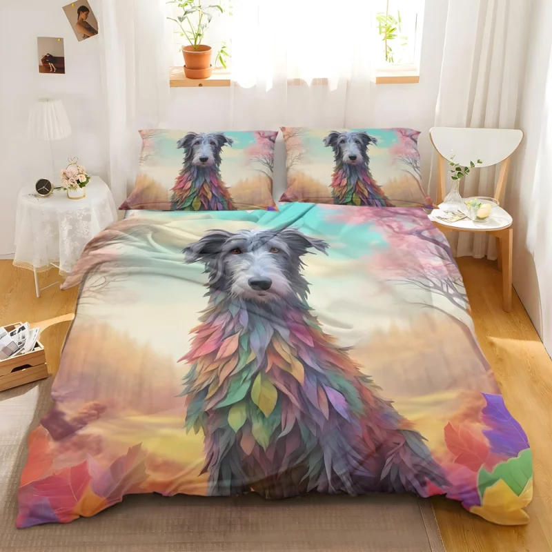 Scottish Deerhound Majestic Hound Dog Bedding Set 2