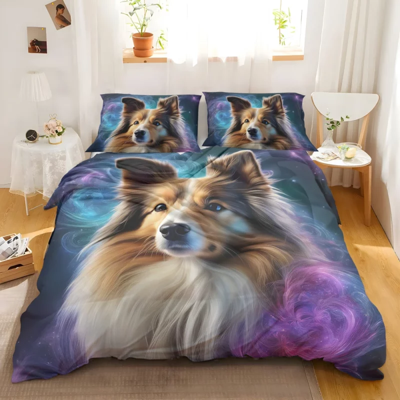 Sheepdog Elegance Shetland Sheepdog Breed Bedding Set 2