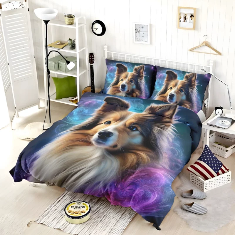 Sheepdog Elegance Shetland Sheepdog Breed Bedding Set