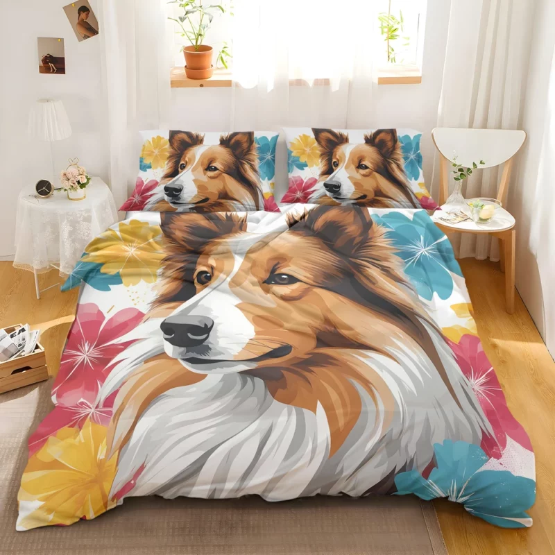 Shetland Sheepdog Smart and Graceful Bedding Set 2